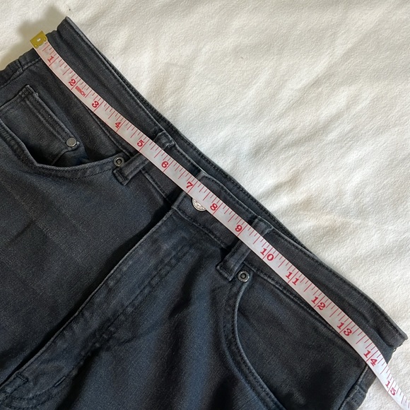 H&M LOGG Black Gray High Waisted Skinny Jeans Size 8 - Picture 6 of 14